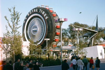 U.S. Rubber Giant Tire Ferris Wheel