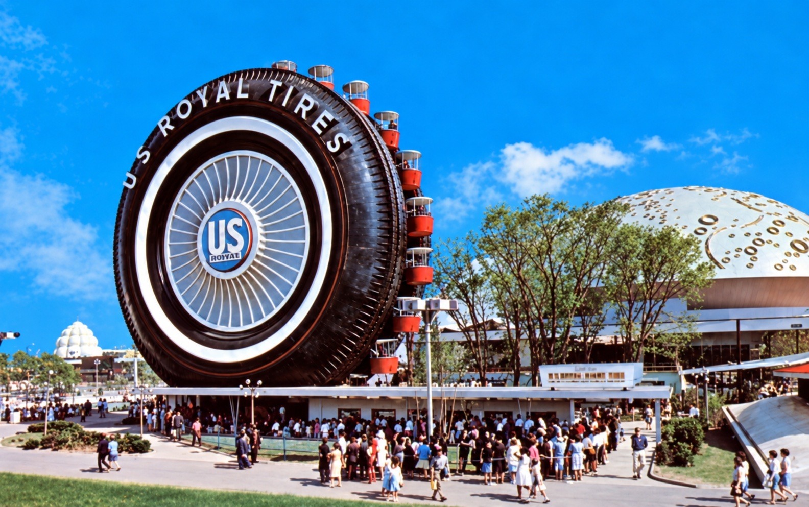 U.S. Rubber giant tire at the 1964/1965 New York World’s Fair