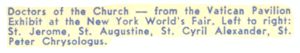 Reverse of Vatican postcard No. 85056-B
