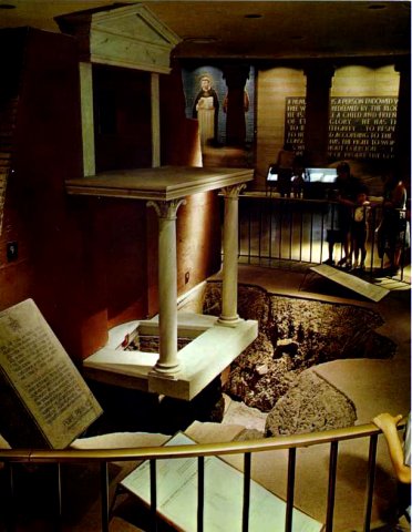 Replica of the Tomb of St. Peter
