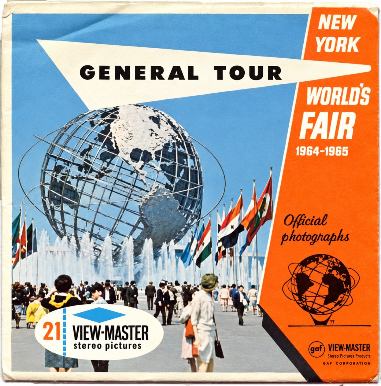 View-Master General Tour packet — New York World’s Fair 1964-1965