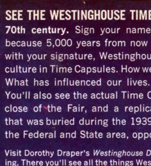 Westinghouse advertisement panel 1