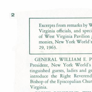 West Virginia Groundbreaking pamphlet panel 32.1