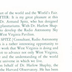 West Virginia Groundbreaking pamphlet panel 34.3