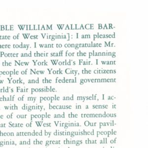West Virginia Groundbreaking pamphlet panel 36.3