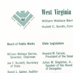 West Virginia Groundbreaking pamphlet panel 38.1