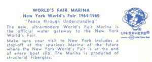 Reverse of Owens-Corning Fiberglas advertising postcard No. 85084-B