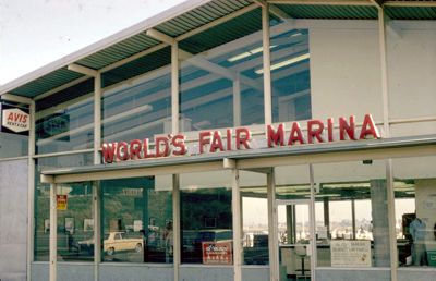 Marina Administration Building - World's Fair Marina