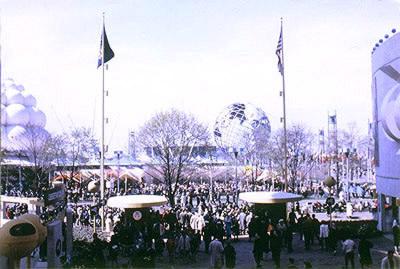 Fairgrounds from entrance