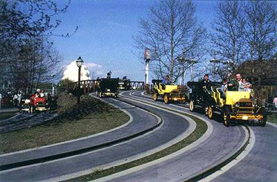 Antique car ride in Amusement Area