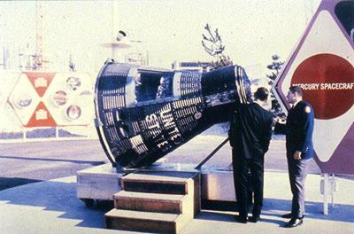 Actual Mercury Spacecraft used by Major Gordon Cooper in his 22-orbit Flight, 15-17 May, 1963